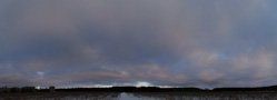 Вечерняя облачность (панорама)