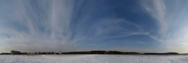 Перистые облака (панорама)