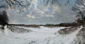 Поле в Кутузово (панорама)